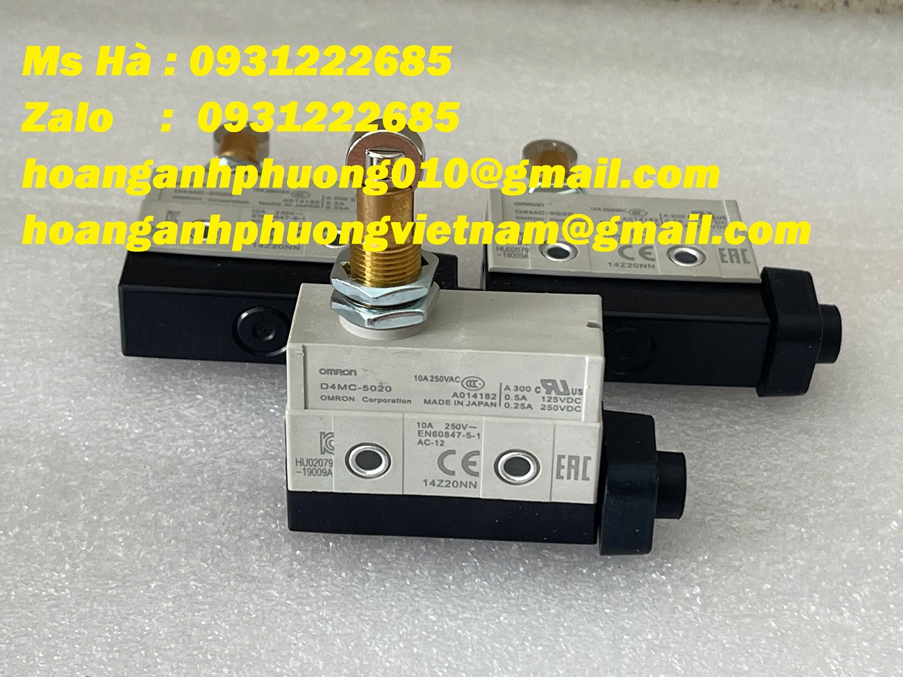 Omron D4MC-5020 | công tắc chống nước, chống bụi | liên hệ ngay